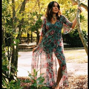 Urban Outfitters Floral Maxi